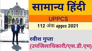 सामान्य हिंदी uppcs mains#sdm #कैसे 110 से अधिक अंक लाएं#uppcs2023#uppcs2024