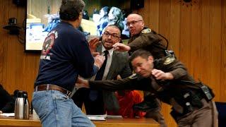 Larry Nassar victims father attempts attack in court