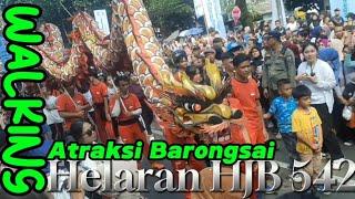 Pertunjukan Barongsai di Helaran Hari Jadi Bogor ke 542