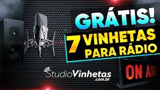7 VINHETAS GRÁTIS PARA RÁDIO E WEB RÁDIO - StudioVinhetas.com.br
