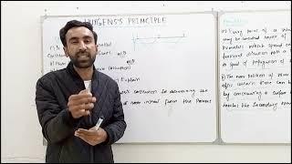 Huygenss Principle  Physical Optics Urdu Hindi