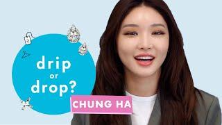 Singer Chung Ha Reacts to Wild Fashion Trends  Drip or Drop?  Cosmopolitan