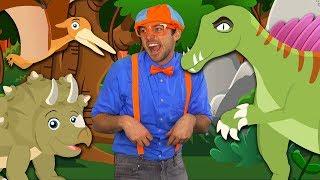 Blippi - Dinosaur Song  +More Baby Songs & Nursery Rhymes  Educational Videos for Toddlers