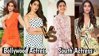 Bollywood Actress Vs South Actress in Western Dress ️   ️Who is Beautiful #shorts
