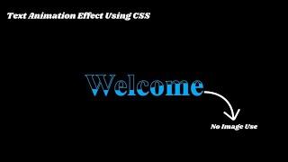 Water Wave Text Animation Effects Using CSS Clip-path