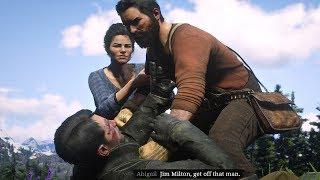 Red Dead Redemption 2 - John Marston Beats Up Trevor GTA 5 Trevor