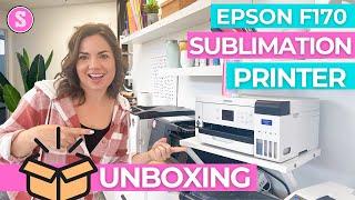Epson F170 Unboxing Meet Epsons NON Converted Sublimation Printer
