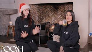 Kourtney Kardashian Barker Unboxes Pooshs 2022 Holiday Mailer  Poosh