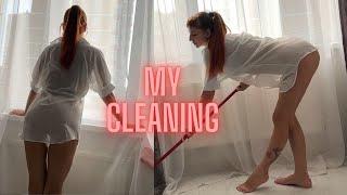 Transparent home cleaning  Clean with me