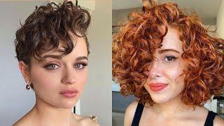 Chic Curly Haircut Ideas  - Short Hairstyles for Curly Hair