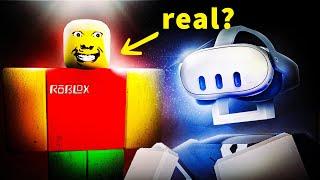 Roblox WEIRD STRICT DAD but its VR...