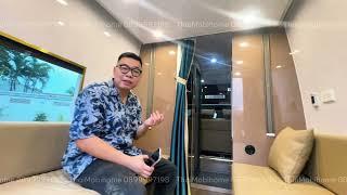 THAIMOBIHOME RA SIÊU PHẨM MOBIHOME TRÊN XE GAZ 20 TẢI VAN 6 CHỖ VỚI NHIỀU TÍNH NĂNG CÓ 1-0-2 TẠI VN