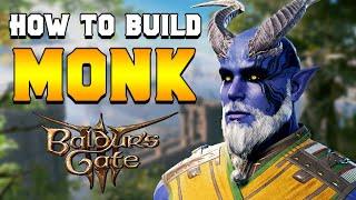 How to Build a Monk for Beginners in Baldurs Gate 3