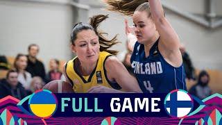 Ukraine v Finland  Full Basketball Game  FIBA Womens EuroBasket 2023 Qualifiers