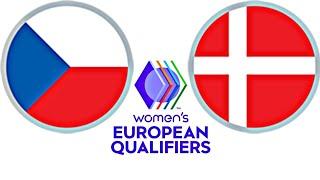 Czechia 1-3 Denmark  Womens European Qualifiers