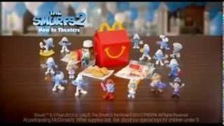 McDonalds Happy Meal Commercial The Smurfs 2