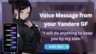 F4A Voice message received from your Sweet Yandere GF Comfort Reassurance  ASMR