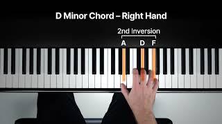 How to Play the D Minor Chord on the Piano