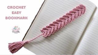 Crochet Easy Bookmark   Beginner Tutorial 