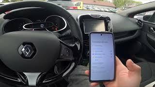 How to Pair Smartphones with System via Bluetooth in Renault Clio IV  2012 – 2019 