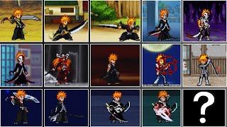 Ichigo All FormsBleach vs Naruto 3.3