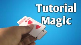 Magic menggunakan dua Card Sahaja - Belajar magic #magictrick