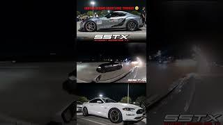 Fast MK5 Supra goes for wild ride against a Twin Turbo 10R80 Mustang