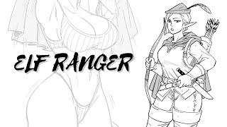Elf Ranger  Baalbuddy Comic Dub