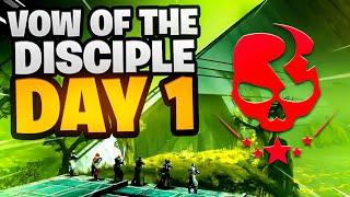 DAY 1 VOW OF THE DISCIPLE FULL RAID W REDEEM