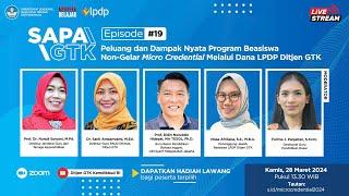 Sapa GTK - Sosialisasi Program Beasiswa Microcredential