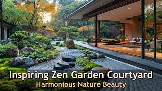 Stunning Zen Garden Courtyard Inspirations Discover the Beauty
