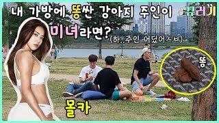 SUB 내 옷에 똥오줌을 싼 강아지 주인이 초미녀라면?? ㅋㅋㅋㅋㅋㅋ feat 머슬매니아 퀸 김근혜