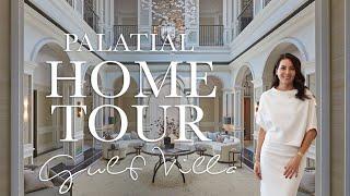 HOME TOUR - PALATIAL GULF VILLA