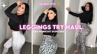 FITNESS TRY ON HAUL  LEGGINGS TRY ON REVIEW  YOGA PANTS & WORKOUT GEAR FITNESS HAUL