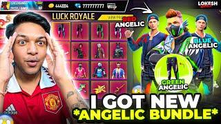 New Angelic Event I Got All 6 Angelic Bundles & New Evo Gun Skin  RIP 80k Diamonds Garena Free Fire