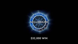 $32000 Win Clock - Who Wants To Be A Millionaire fanmade