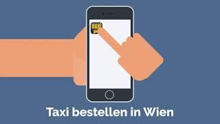 Daxi - per App bestelle Taxi online Cab service Buchung in Vienna Wien Taxifirma Unternehmen Nummer