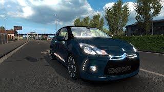 Euro Truck Simulator 2 ETS 2 Citroen Ds3 1.6 THP TrackIR 4 Pro 1080P