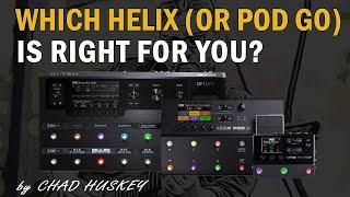 Which Line 6 Helix or the Pod Go is right for you?