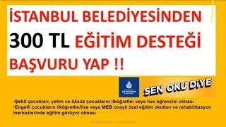 İBB  EĞİTİM BURSU  SENDE OKU DİYE