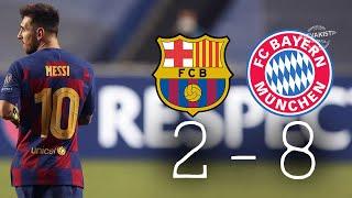 Barcelona 2-8 Bayer Münih  * Maç Özeti * Tüm Goller - HD Kalite Maç Özeti