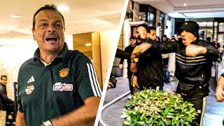 Fener Fans Interrupt PAO Arrival & Coach Ataman Is FURIOUS 