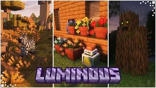 The Luminous Mod Minecraft Mod Showcase  New Mobs Blocks & Legendary Beasts  Forge 1.191.20.1