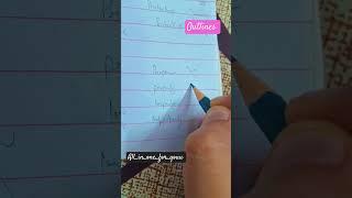 Shorthand Outlines in English  Steno Outlines in English #viral #shorts