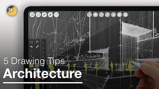 How to Draw 5 iPad Drawing Tips for Architecture that will Change Your Life