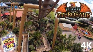 Flight of the Pterosaur - Paultons Park - Vekoma Suspended Family Coaster - POV