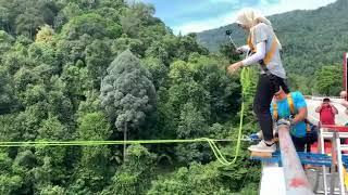 DETIK-DETIK CEMAS Rope Swing at Kuala Kubu Bharu Malaysia #extreme #sports