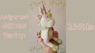 Amigurumi UNİCORN yapımı2.BölümKafa Yapılışı