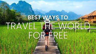 Best Ways to Travel the World Free  Free Travel  Digital Nomad  How to Travel Free 2023 #travel