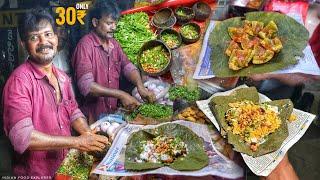 Vijayawada Famous Tomato Mirchi Bhajji  Ghee Mixture  Capsicum Bhajji  Street Food India